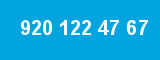 920 122 47 67 920 122 47 67